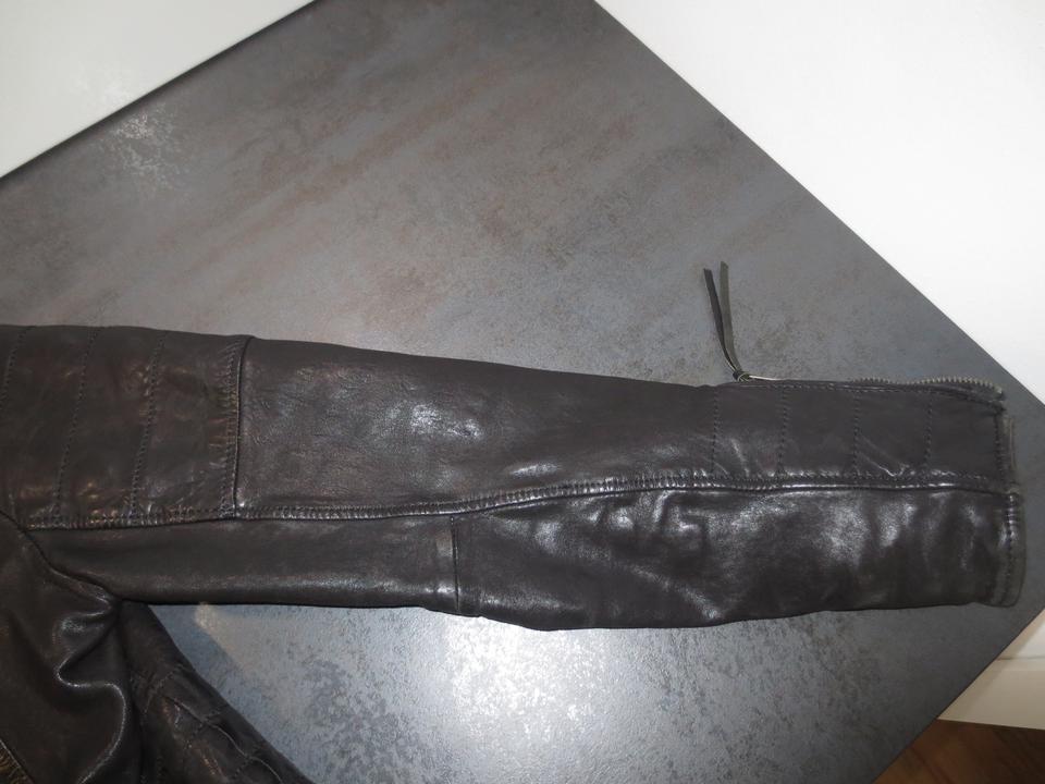 Tigha Lederjacke Bikerstyle Darian black Gr. L kaum getragen in Herford