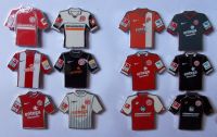 6 Trikot Pin Paare FSV Mainz 05 Fussball Bundesliga Thüringen - Gotha Vorschau