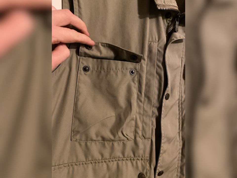 Fjällräven „Reporter SC Vest G-1000“ Outdoor Weste, grau, Gr. L in Heidelberg