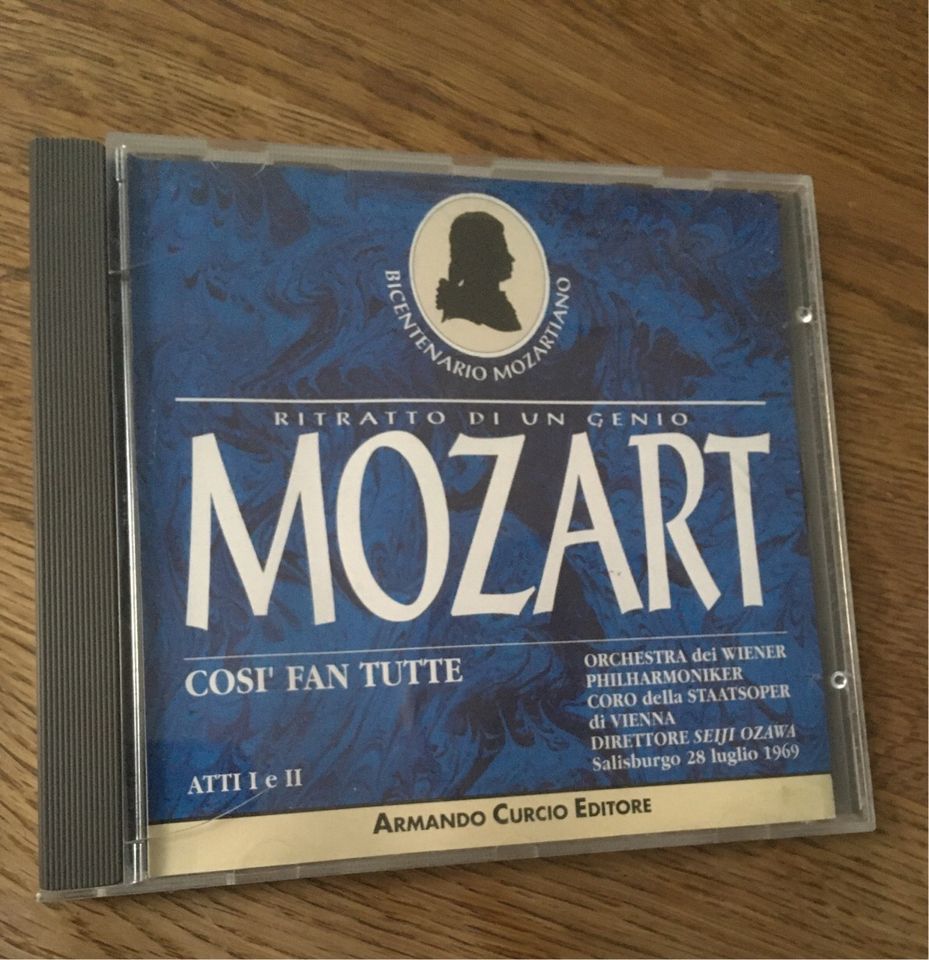 CD Mozart Cosi Fan Tutte Wiener Philharmoniker in Schwerin