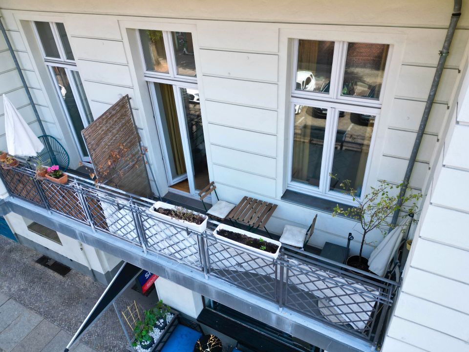 Historischer Altbau am Mauerpark: 3 Zi. Apartment inkl. sonnigem Balkon gegenüber der KulturBrauerei in Berlin