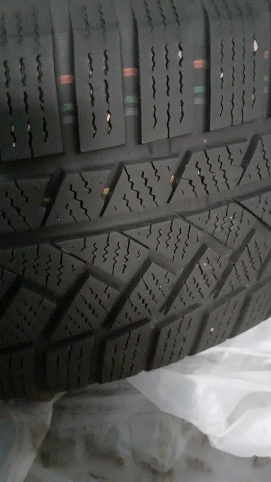 Alufelgen Platin P75 7,5Jx17 m. Winterreifen Conti 255/55 R17 in Mainz