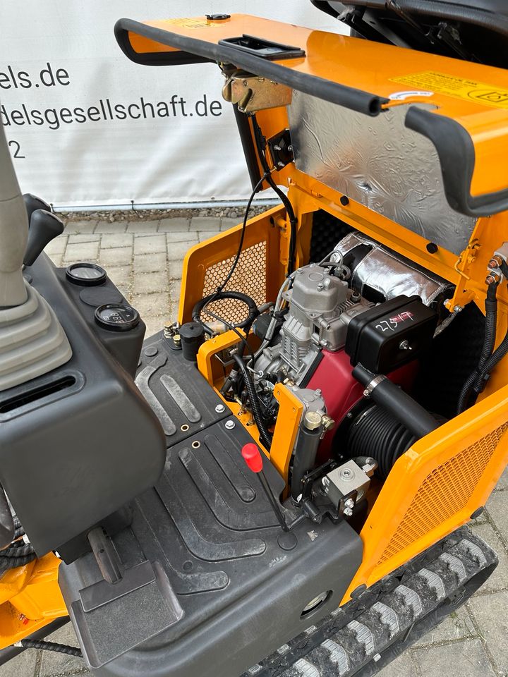 Neufahrzeug Minibagger + Schaufelpaket BK 850 Garantie in Neu Ulm