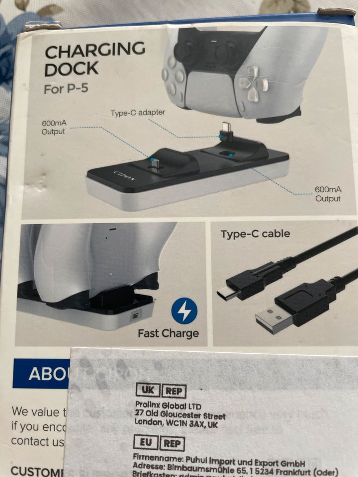 Charging Dock für P-5 PlayStation 5 Controller in Potsdam