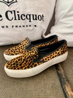 Zara Pelz mit Leopard muster sneakers schuhe Frankfurt am Main - Gutleutviertel Vorschau