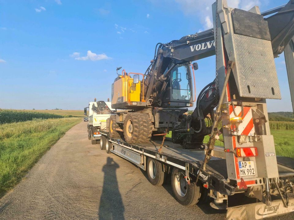 Abriss Tiefbau Pflasterarbeiten Aushub Baugrube Entsorgung Bagger in Weiden b Weimar Thür