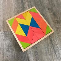 Puzzle Holz Legespiel Mosaik Montessori Waldorf Dithmarschen - Marne Vorschau