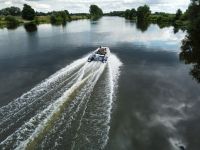 Honwave T40 Motorboot neuwert Honda 15/20Ps Trailer Niedersachsen - Landesbergen Vorschau