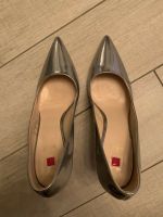 Högl Pumps Schuhe Silber Gr. 6 39 metallic High Heels Nordrhein-Westfalen - Greven Vorschau