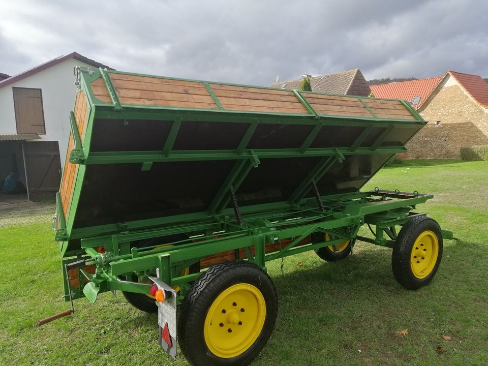 Traktoranhänger von Maack Neuaufbau in Bleicherode