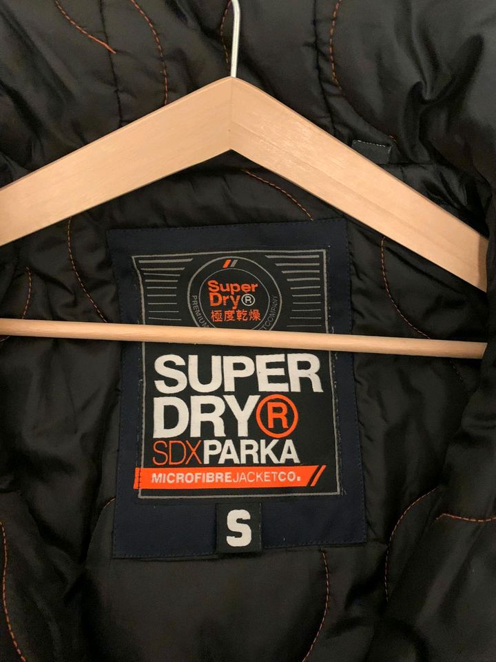 Superdry Winter-Parka (dunkelblau - S) in Leer (Ostfriesland)