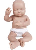 36 cm Schlafende Ganzkörper Silikon Baby Puppe / NEU Baden-Württemberg - Aidlingen Vorschau