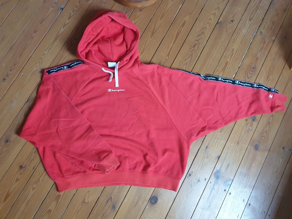 Champion Sweatshirt,Hoodie,rot,Gr.L in Mölln