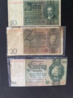 Deutschland 10/20/50 Reichsmark Banknoten 1929-1933 Lübeck - St. Lorenz Nord Vorschau