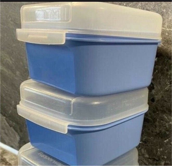 2x Tupperware Beleweu Blau Dosen in Wuppertal