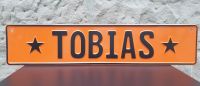 Blechschild, Namensschild,  Name TOBIAS Schild Bayern - Viereth-Trunstadt Vorschau