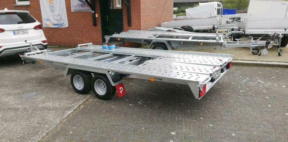 Pkw Trailer vermieten Verleih Autotransporter Autoanhänger mieten in Dülmen