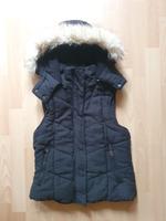 AMISU Weste abnehmbare Kapuze schwarz Fell S 36 38 Nordrhein-Westfalen - Castrop-Rauxel Vorschau