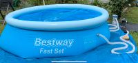 Bestway fast Set Pool 2,44 gebraucht günstig abzugeben. Schleswig-Holstein - Bösdorf Vorschau