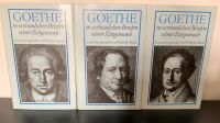 W. Bode: Goethe in vertraulichen Briefen seiner Zeitgenossen 1-3 Dresden - Seevorstadt-Ost/Großer Garten Vorschau