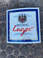 Binding Lager Emailleschild Metallschild Blechschild Werbung Brandenburg - Werder (Havel) Vorschau