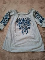 Zara Tunika blau-weiss  Gr.l Niedersachsen - Hessisch Oldendorf Vorschau