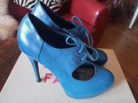 Rockabilly 50er Jahre Style High Heels blau Gr. 38 Berlin - Lichtenberg Vorschau