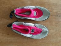 Aqua-/Wasser-Strand-/Badeschuhe, Gr 28-29, Mädchen, grau/pink, Düsseldorf - Derendorf Vorschau