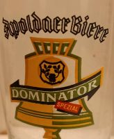 DDR Bierglas Apoldaer Biere Dominator Spezial Sachsen-Anhalt - Bernburg (Saale) Vorschau