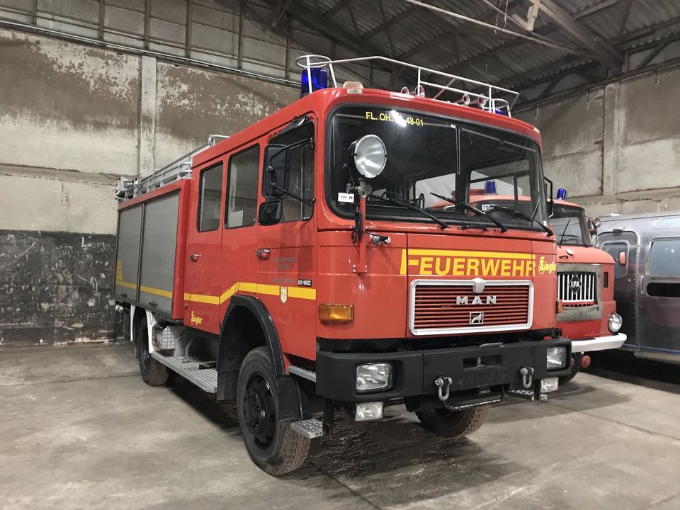 MAN 12.192 FA Löschfahrz. LF16, 4x2 Ziegler-Aufbau in Hamburg