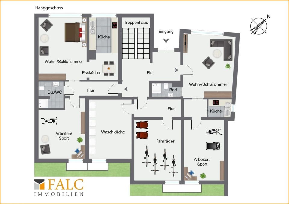 Großstadtflair, was will man mehr?! - FALC Immobilien Heilbronn in Stuttgart