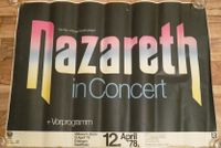Nazareth in Concert 1978 orig.Konzertplakat Sachsen - Stollberg Vorschau