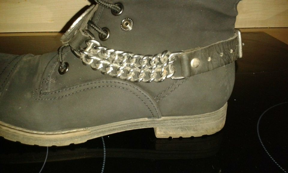 Stiefel Kette Büffel incl versand in Korschenbroich