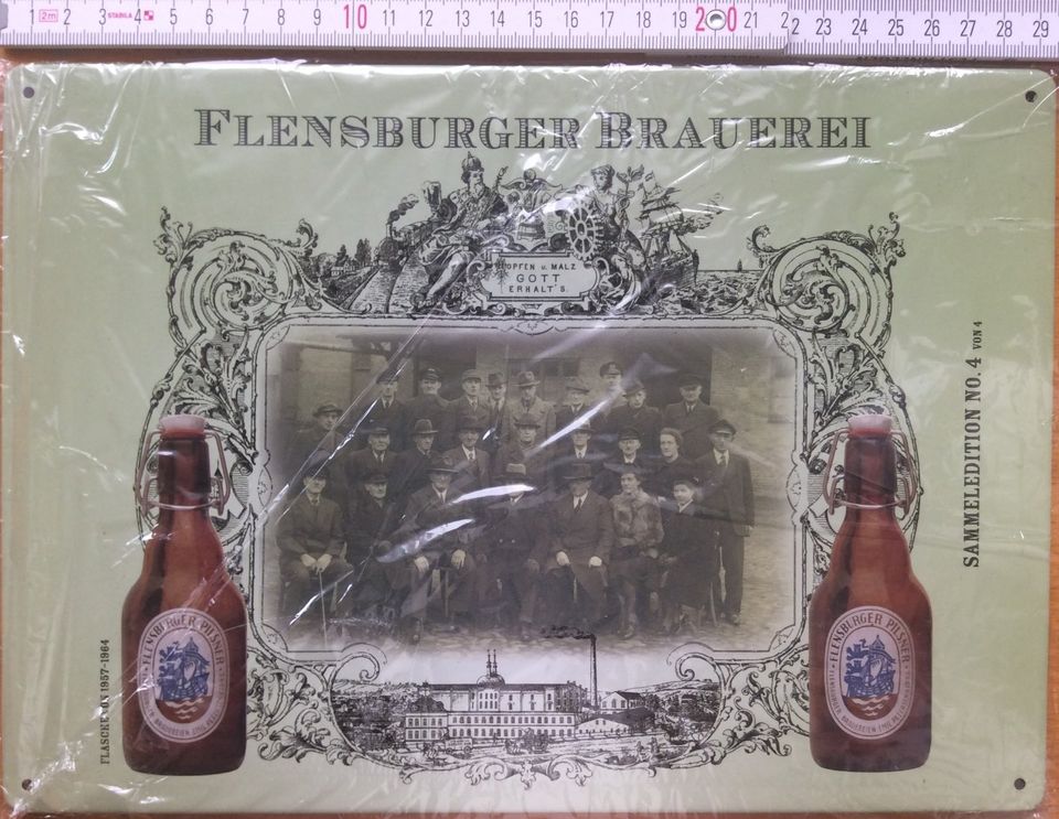Blechschild Werbung Flensburger Brauerei Nr.: 4 in Münster