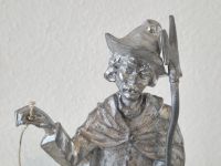 Blei Figur Skulptur „Nachtwächter" Handarbeit - Rarität! Baden-Württemberg - Kirchardt Vorschau