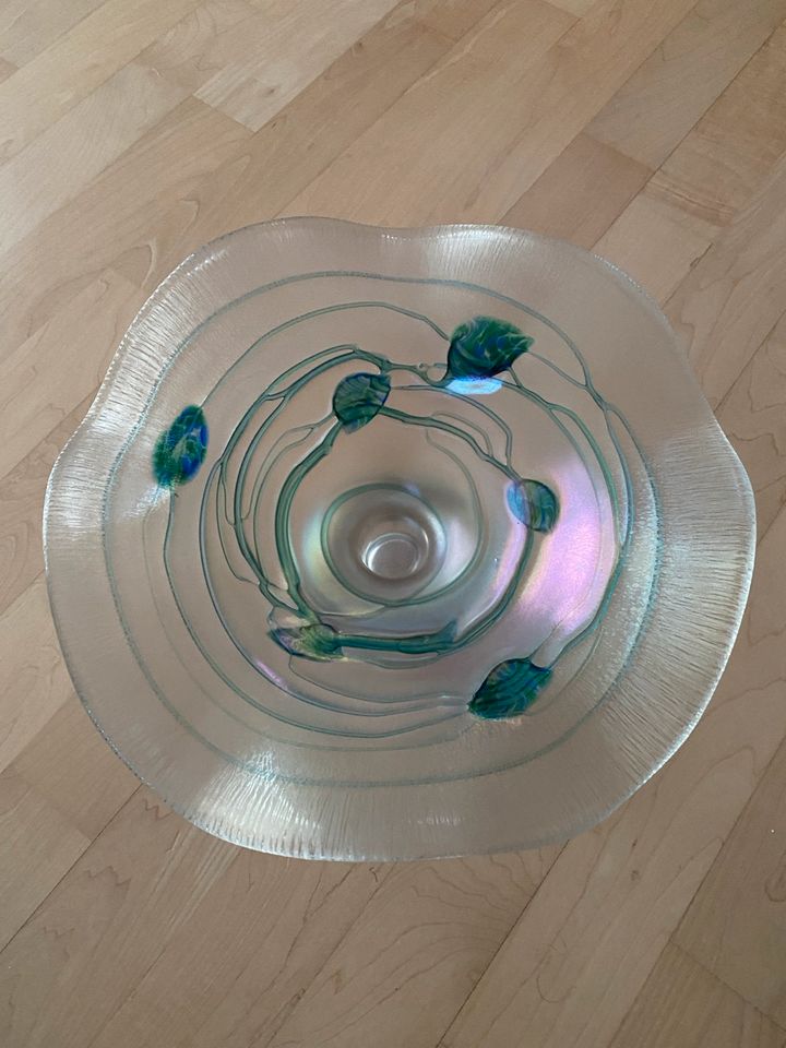 Obstschale Glasschale Tiffany in Salzweg