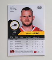 Playercards DEL 23/24, Maximilian Renner, Augsburger Panther Hessen - Lampertheim Vorschau