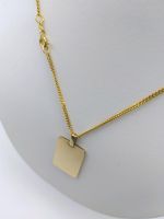 Goldkette mit Goldanhänger für Gravur offen/Gold 333 Kreis Pinneberg - Quickborn Vorschau