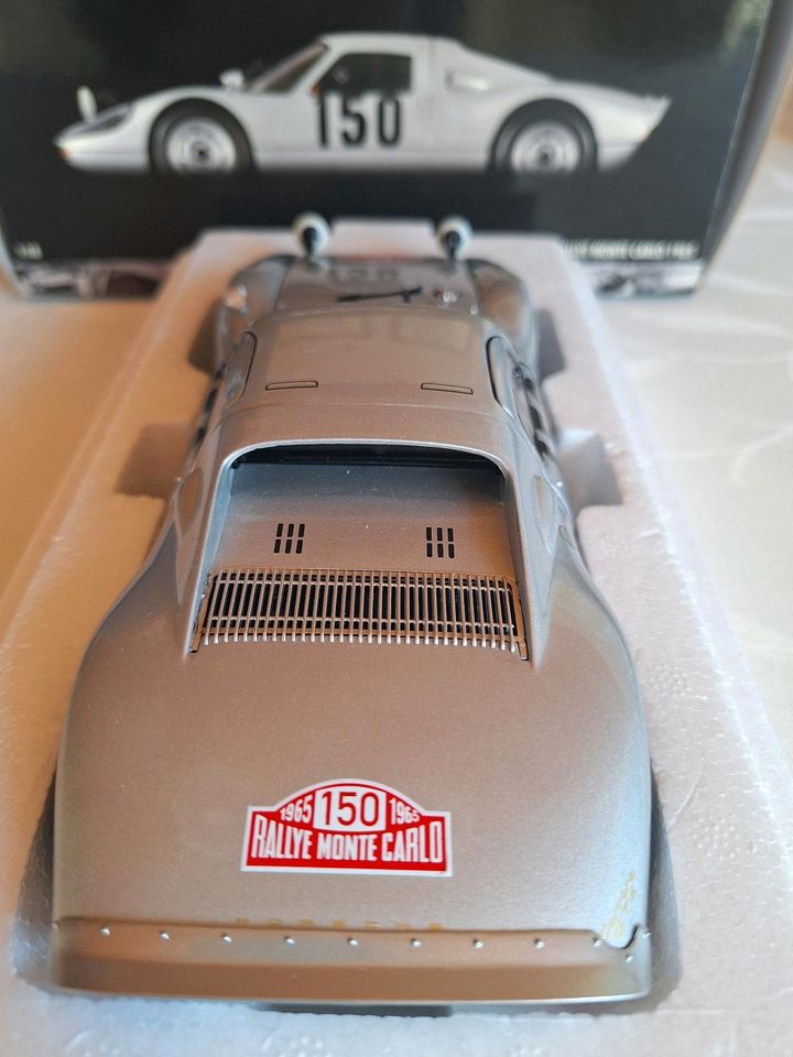 Porsche 904GTS, Rally MonteCarlo 1965, Startnr.150 Minich. 1:18 in Melle