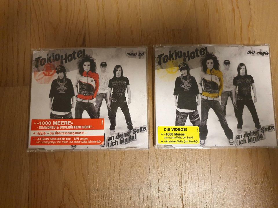 Tokio Hotel CD Sammlung Single in Augsburg