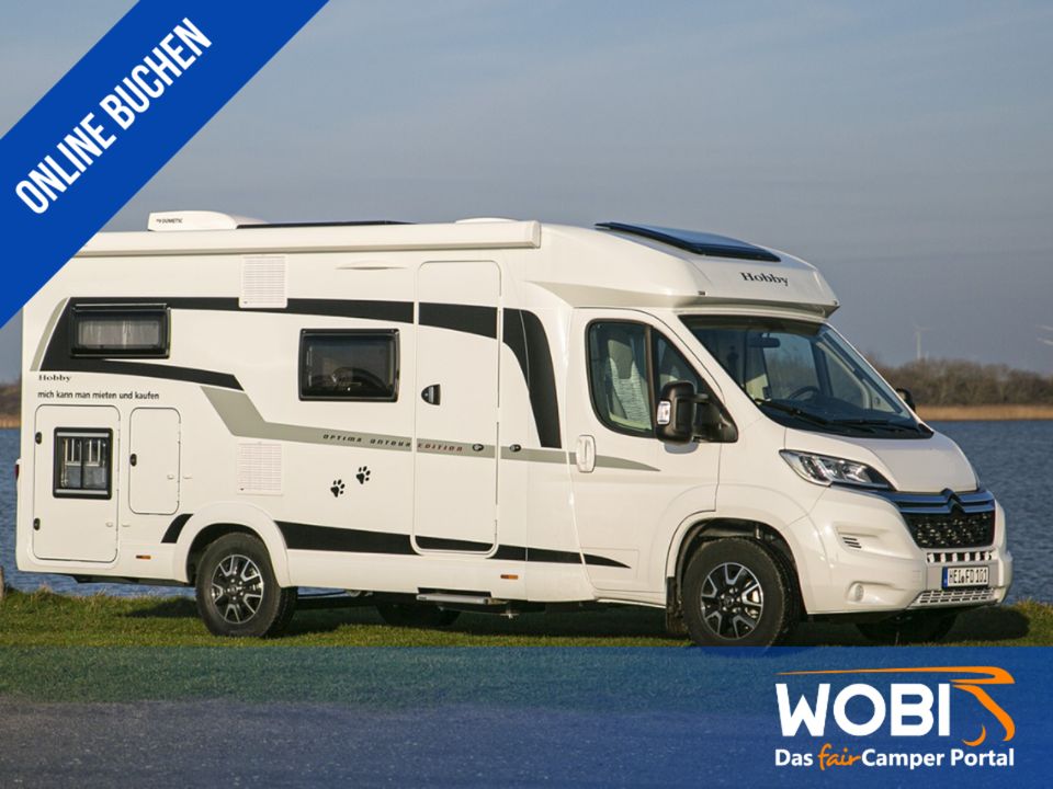 ✅Wohnmobil mieten |Hund |Teilintegriert |3 Pers |WOBI Nr 2604 ab in Lohe-Rickelshof