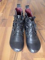 Laura Vita Schuhe Gr.38 Schwarz Leder Bochum - Bochum-Nord Vorschau