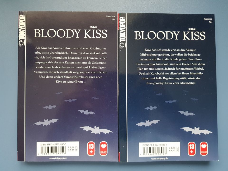 Bloody Kiss 1 & 2 Kazuko Furumiya TokyoPop Manga in Berlin