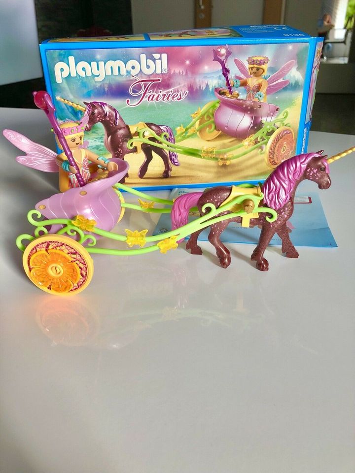 Playmobil 9136 Blumenfee mit Einhornkutsche in Nachrodt-Wiblingwerde