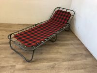 #A DDR Klappliege Aluliege Aluminium Gartenliege Camping Karo rot Sachsen - Burgstädt Vorschau