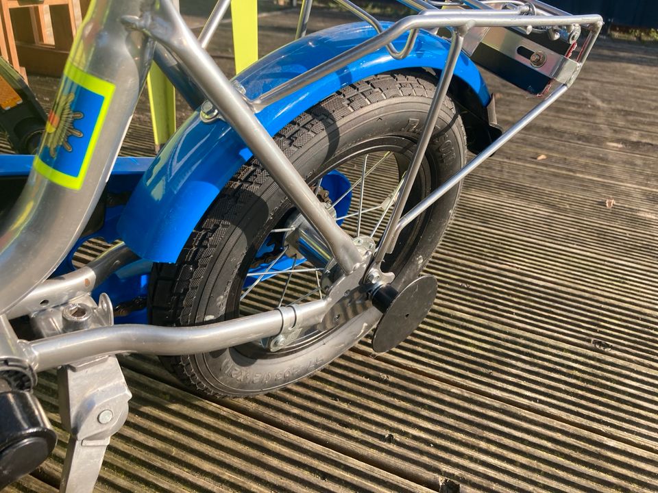 Kinderfahrrad 12,5“ Zoll Polizei Neu - Neuss Reuschenberg in Korschenbroich