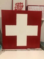 Leinwand Schweizer Kreuz Schweiz Bild signiert 60x60 Herzogtum Lauenburg - Wohltorf Vorschau