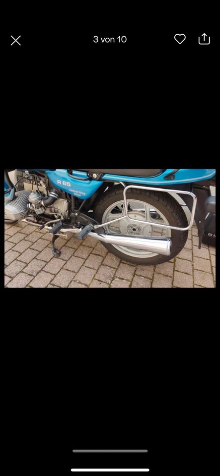 BMW r65 monolever in St. Leon-Rot