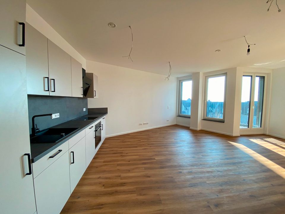 Exklusive 1-Zimmer Neubau Wohnung mit EBK in Frankfurt am Main