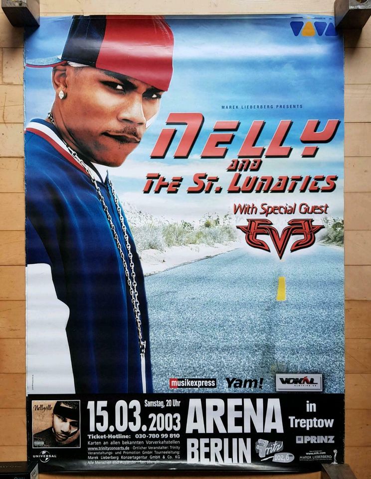 POSTER - Schiller, Cranberries, Nelly, Bosse, Nena, Residents, in Berlin